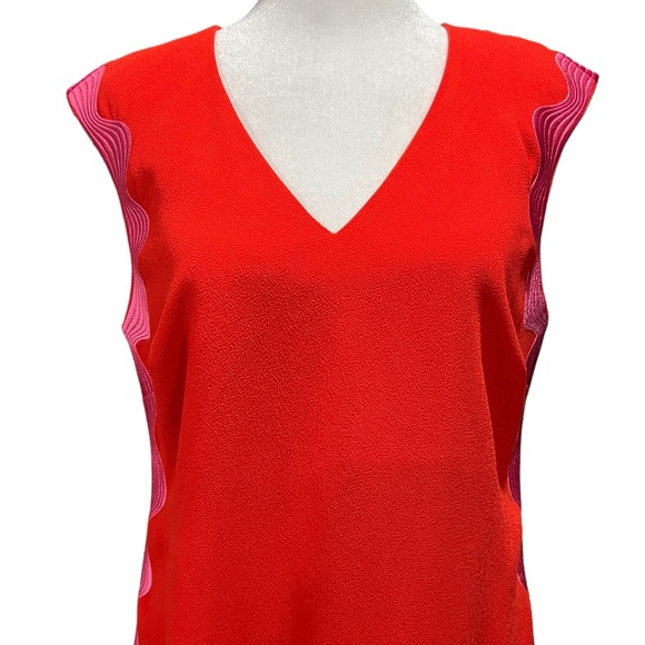 Gorgeous Trina Turk read dress size 6. New with Tag - Picture 2 of 9